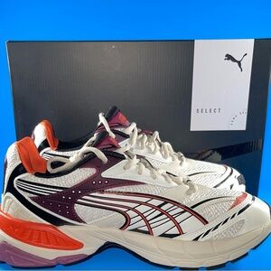 NEW Puma Velophasis Technisch White-Fall Foliage-Djasper 390932-10